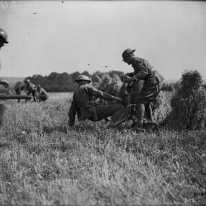 Canadian Cavalry MG Section in training
