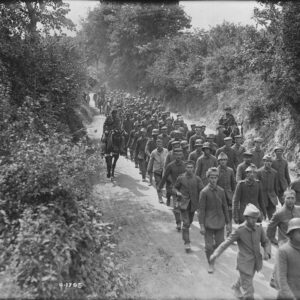 German prisoners captured at Hill 70