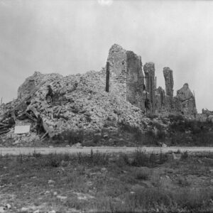 All that remains of the Church at Loos-en-Gohelle
