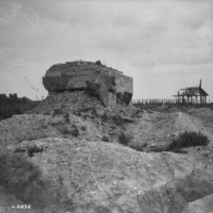 German MG emplacement between Hill 70 and Lens
