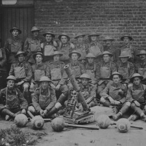 ZC Trench Mortar Battery Suicide CLub after battle of Lens